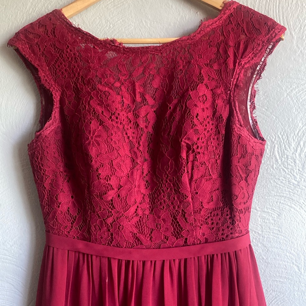🌹Azazie Dress in Burgundy